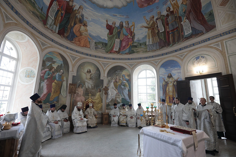Великое освящение Казанского храма села Дединово